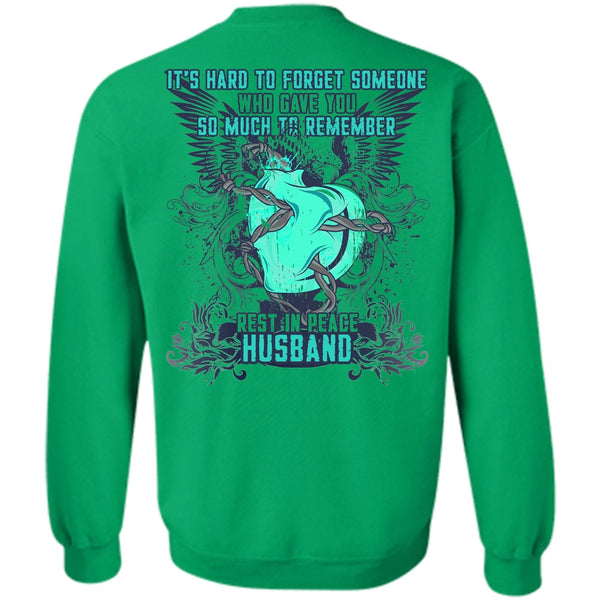 I Love Husband T Shirt, Rest In Peace Husband Sweatshirt