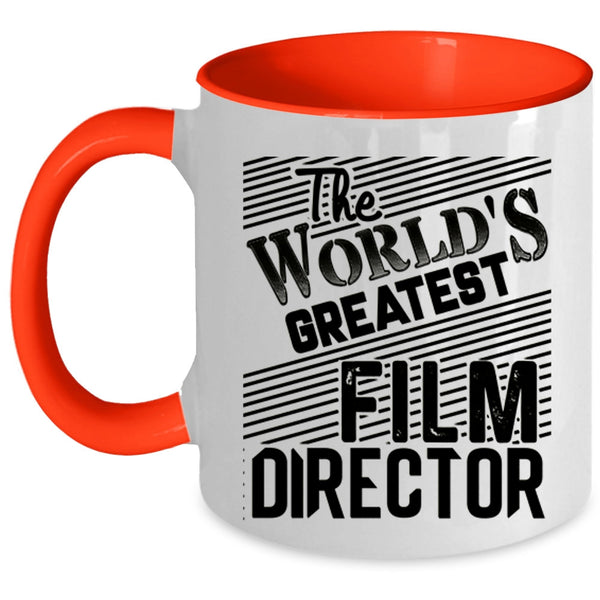 Awesome Film Director Coffee Mug, The World's Greatest Film Director Accent Mug