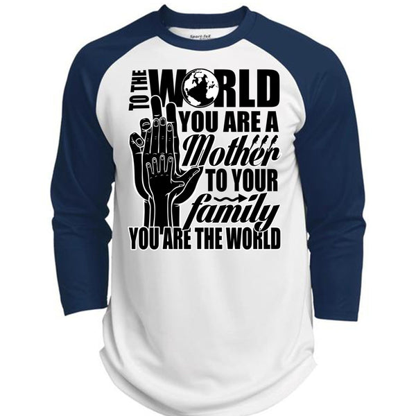 You Are A Mother To Your Family T Shirt, I Love Nanny T Shirt, Awesome T-Shirts  (Polyester Game Baseball Jersey)