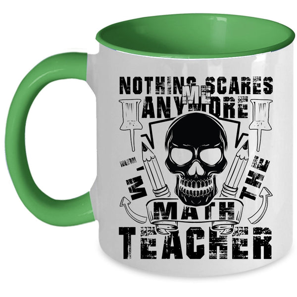 Cool Mathematics Coffee Mug, I'm The Math Teacher Accent Mug
