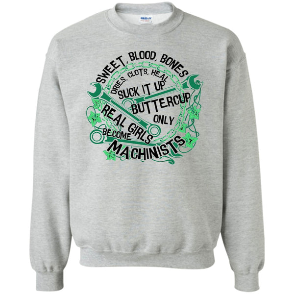 Coolest Mechanic Girls T Shirt, Sweet Blood Bones Sweatshirt