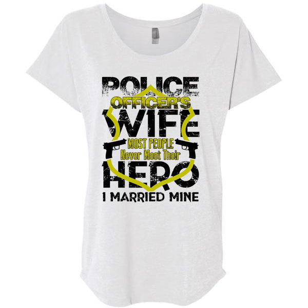 Police Officer's Wife T Shirt, I Love Wife T Shirt, Awesome T-Shirts