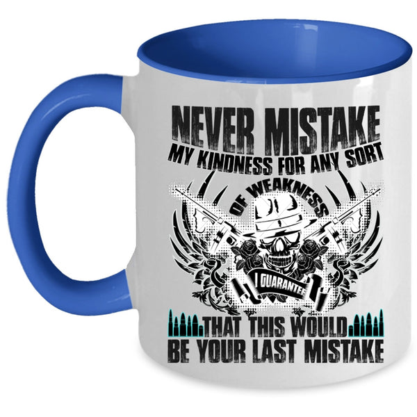 Funny Gift For My Friends Coffee Mug, Awesome Gunner Accent Mug