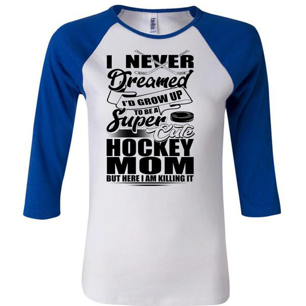 Cute Hockey Mom T Shirt, I Love Hockey T Shirt, Awesome T-Shirts