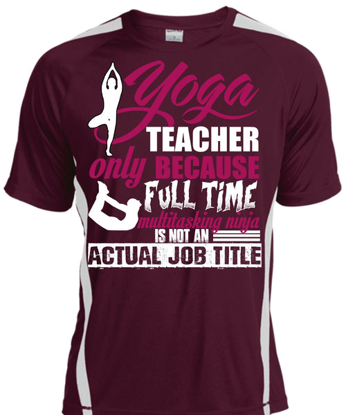 Yoga Teacher Only T Shirt, My Favorite T Shirt, Cool Shirt
