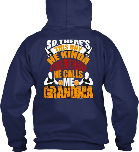 He Kinda Stole My Heart T Shirt, He Calls Me Grandma T Shirt