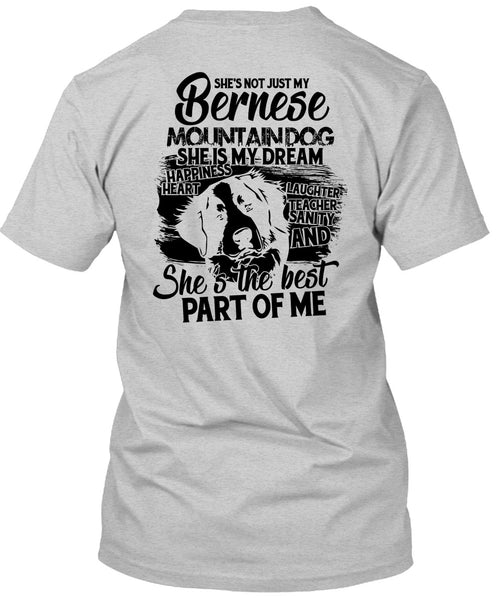 My Bernese Mountain Dog T Shirt, I Love Hiking T Shirt