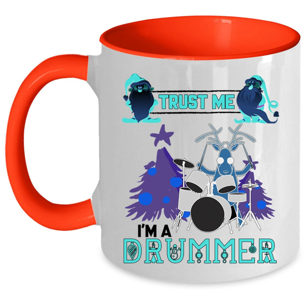 Funny Gift For Drummer Coffee Mug, I'm A Drummer Accent Mug