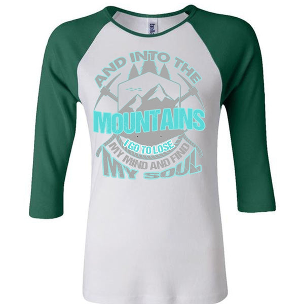 And Into The Mountains T Shirt, I Love Hiking T Shirt, Awesome T-Shirts