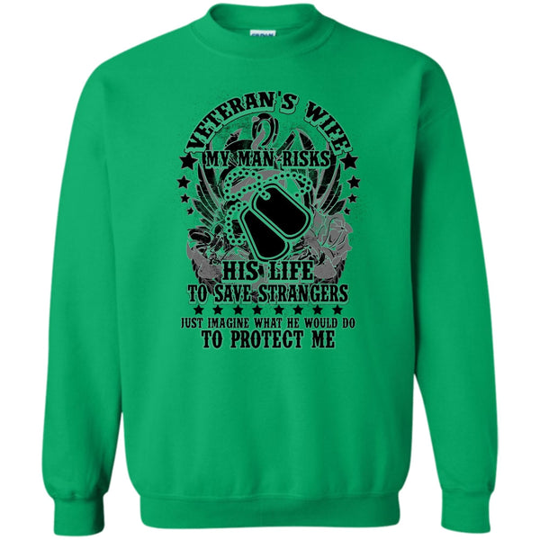 I Am A Veteran's Wife T Shirt, Veteran's Wife Sweatshirt