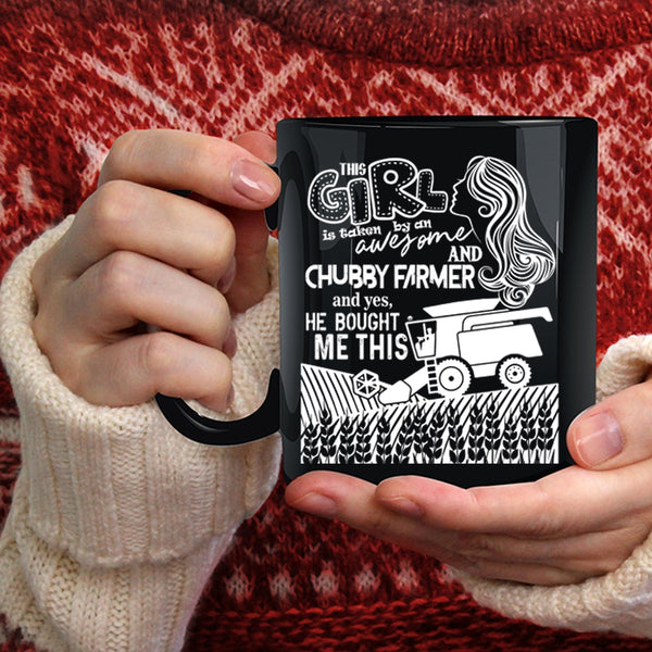 This Girl Taken By An Awesome Farmer Coffee Mug, Cute Farmer's Wife Coffee Cup