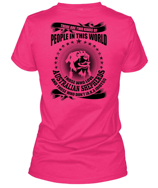 Love Australian Shepherds T Shirt, I Love Dog T Shirt