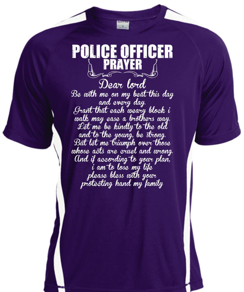 Police Officer Prayer T Shirt, Being A Police T Shirt, Cool Shirt