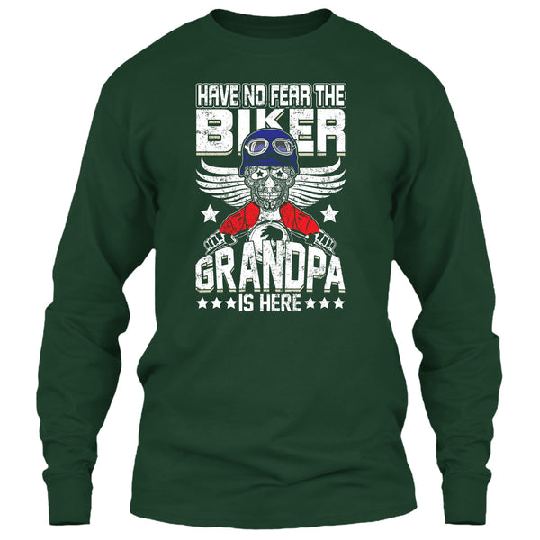 Have No Fear The Biker T Shirt, Coolest Biker Grandpa T Shirt