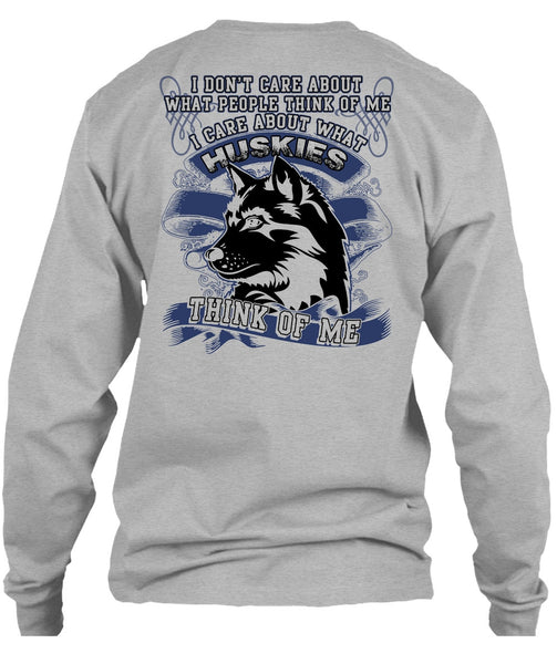 I Care About What Huskies T Shirt, I Love Husky T Shirt