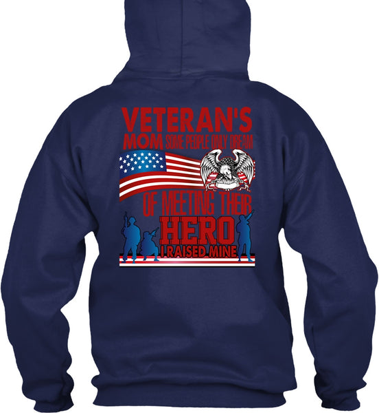 Veteran's Mom T Shirt, Being A Veteran T Shirt