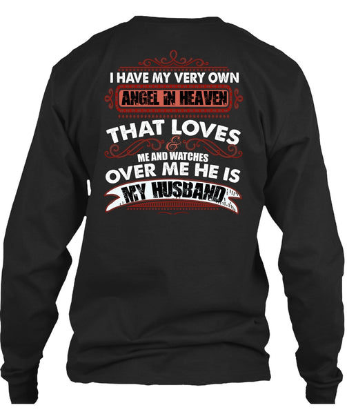 He Is My Husband T Shirt, Angel In Heaven T Shirt