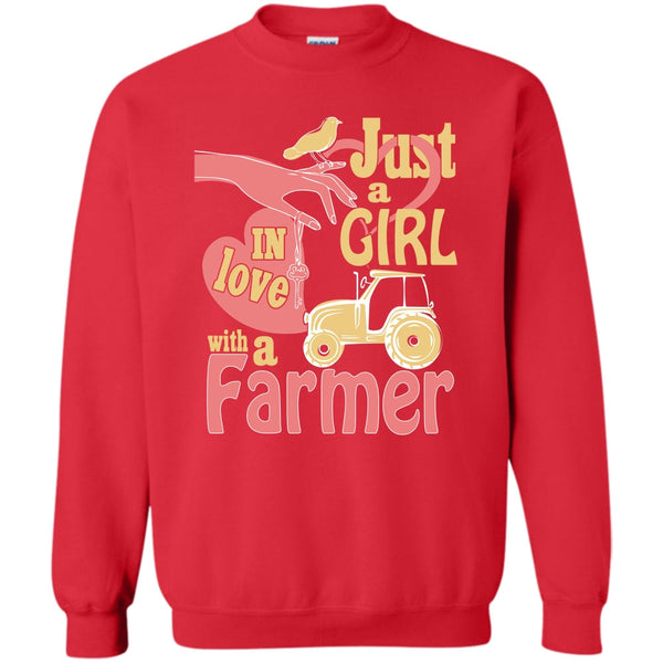In Love With A Farmer T Shirt, Coolest Farmer Sweatshirt