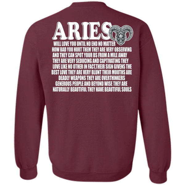 They Have Beautiful Souls T Shirt, I Love Aries Sweatshirt