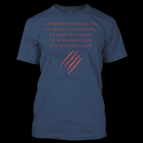 A black t-shirt with the shopify logo