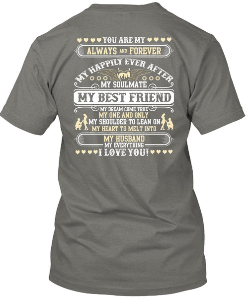 My Husband My Everything T Shirt, I Love You T Shirt