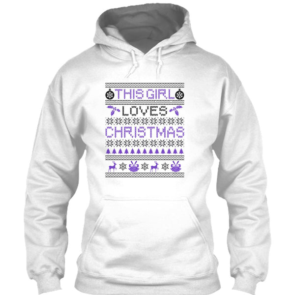 This Girl Loves Christmas T Shirt, Awesome Merry Christmas T Shirt