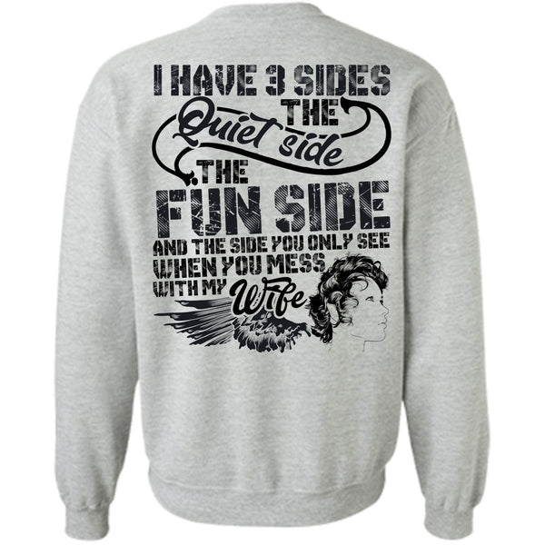 I Love Wife T Shirt, You Mess With My Wife Sweatshirt