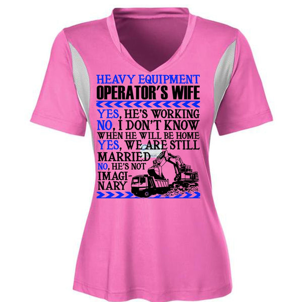 Heavy Equipment Operator's Wife T Shirt, I Love Wife T Shirt, Awesome T-Shirts