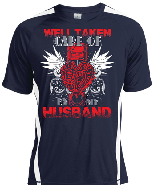 Well Taken Care Of Heart By My Husband T Shirt, Being A Husband T Shirt, Cool Shirt