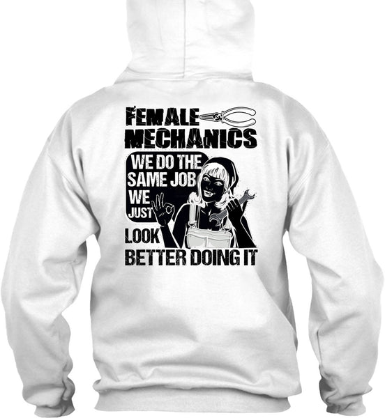Female Mechanics T Shirt, I Love Mechanic T Shirt