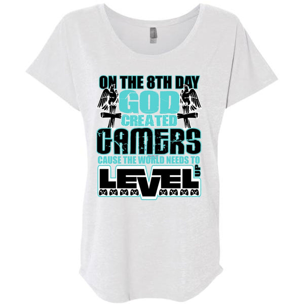 God Created Gamers T Shirt, I Love Gaming T Shirt, Awesome T-Shirts