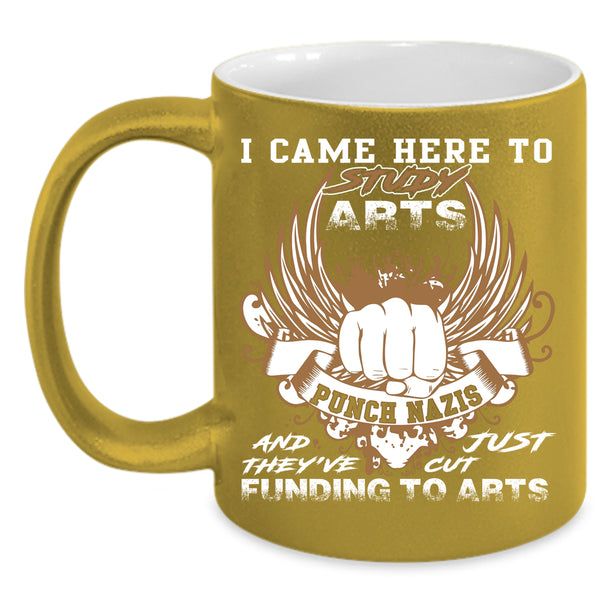 I Came Here To Study Arts Coffee Mug, Awesome Artist Coffee Cup