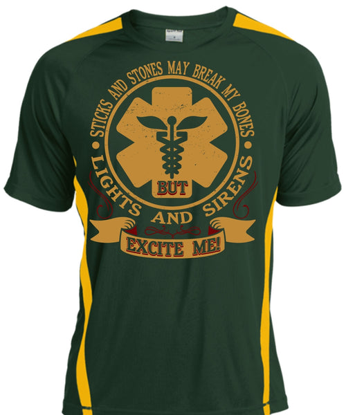 Lights And Sirens Excite Me T Shirt, Being A Doctor T Shirt, Cool Shirt