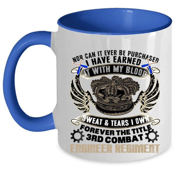 Awesome Engineers Coffee Mug, 3rd Combat Engineer Regiment Accent Mug