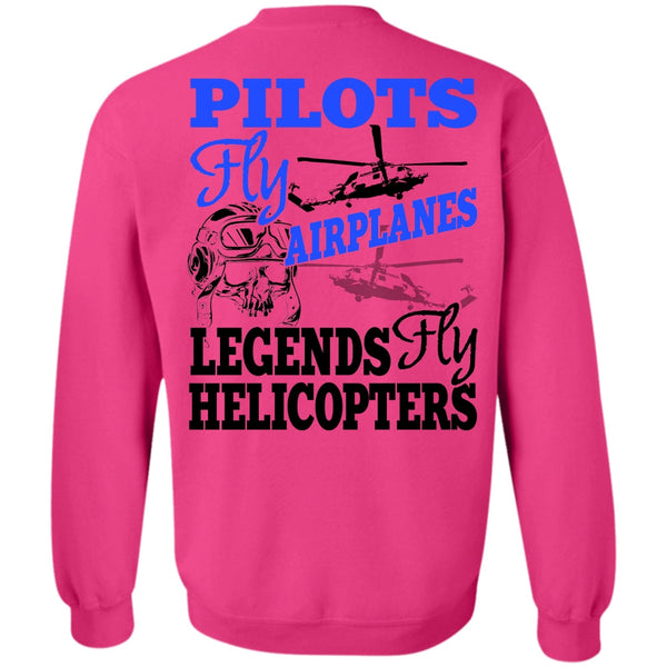 I Love Pilot T Shirt, Pilots Fly Airplanes Sweatshirt
