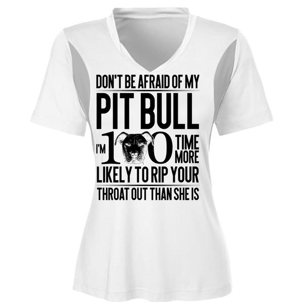 Don't Be Afraid Of My Pit Bull T Shirt, I Love Pit Bull T Shirt, Awesome T-Shirts
