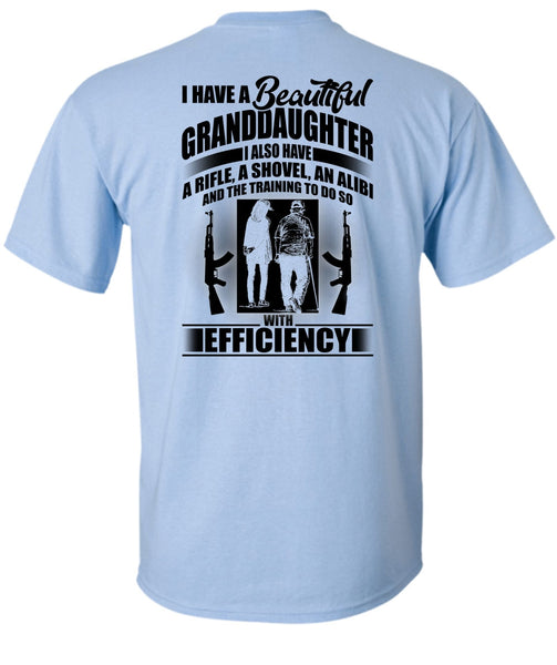 I Have A Beautiful Granddaughter T Shirt, I Love Baby T Shirt