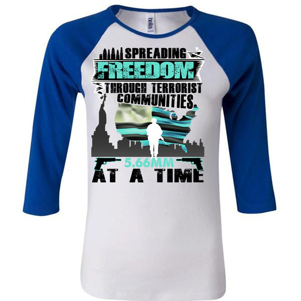 Spreading Freedom T Shirt, I Love Veteran T Shirt, Awesome T-Shirts