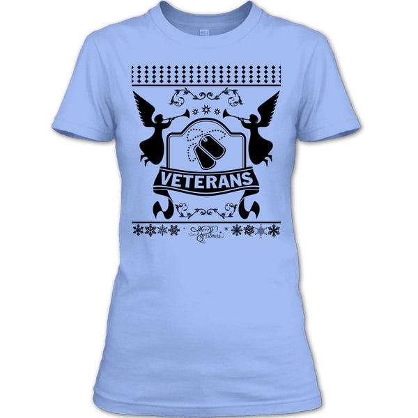 Veterans Merry Christmas T Shirt, Gift For Veteran T Shirt