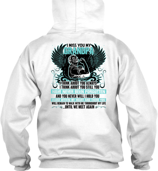 I Miss You My Grandpa T Shirt, I Love Grandpa T Shirt