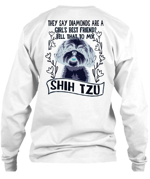 Tell That To My Shih Tzu T Shirt, I Love My Dog T Shirt