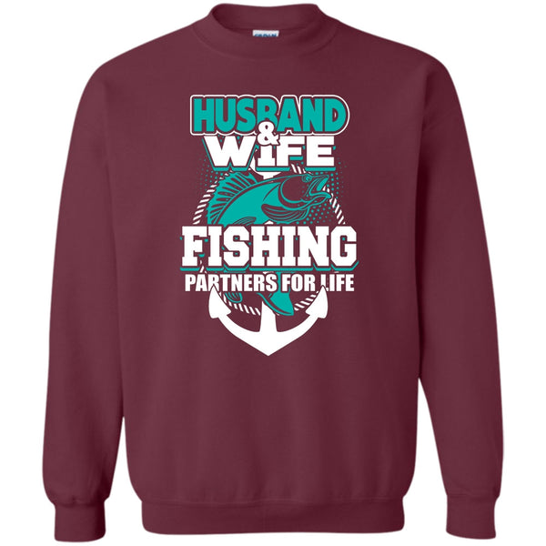 Fishing Partners For Life T Shirt, Coolest Fishing Sweatshirt