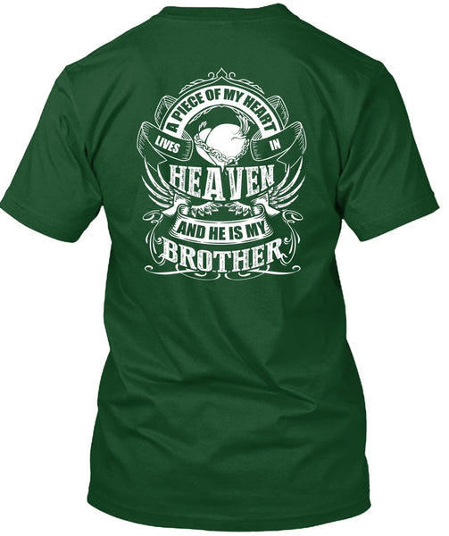 He Is My Brother T Shirt, Lives In Heaven T Shirt