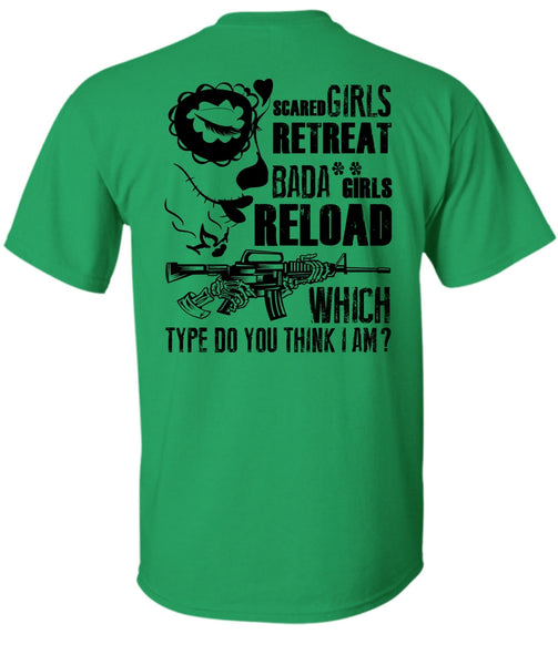 Scared Girls Retreat T Shirt, I Love Gunner T Shirt