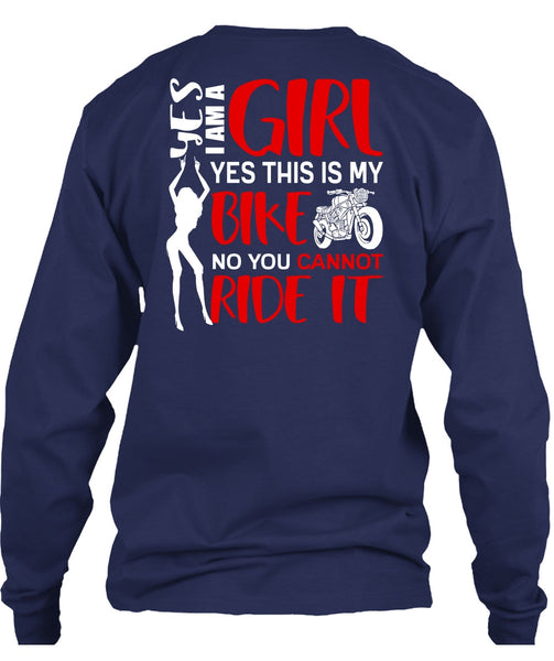 I Am A Girl T Shirt, This Is My Bike T Shirt