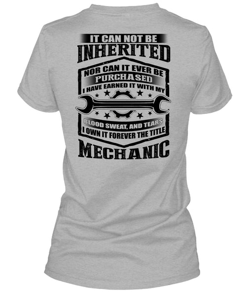 It Forever The Title Mechanic T Shirt, I Love Mechanic T Shirt