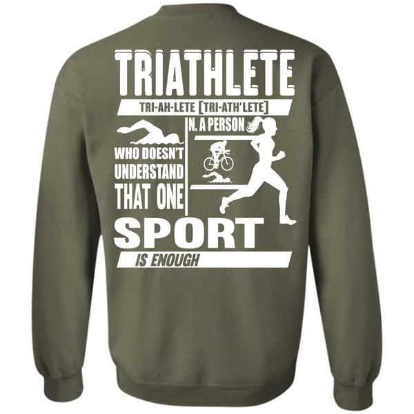 Sport Is Enough T Shirt, I Love Running Sweatshirt