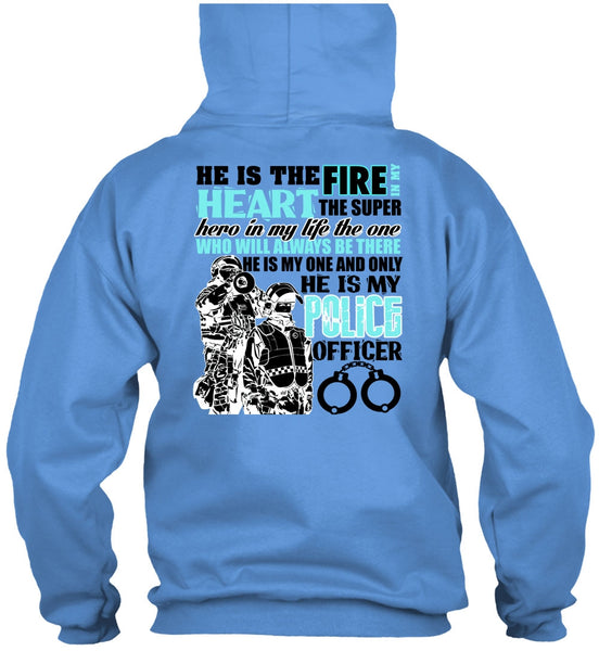He Is My Police Officer T Shirt, I Love Police T Shirt