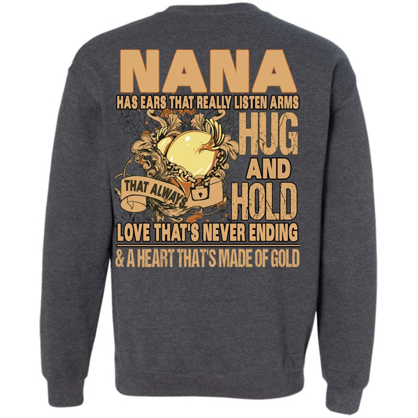Hug And Hold T Shirt, I Love Nana Sweatshirt