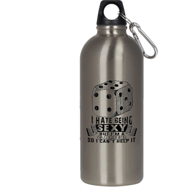 I'm A Gamer 20 oz Stainless Steel Bottle,Funny Gift For Gamers Outdoor Sports Water Bottle